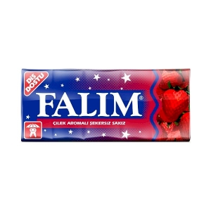 Kent Falim 5 Pack Strawberry Chewing Gum 7g