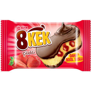 Ulker 8kek chocolate covered Strawberry Cake 55g