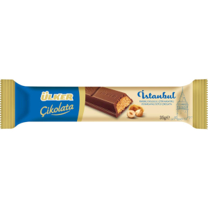 Ulker Istanbul Hazelnut Chocolate with Kadayif 