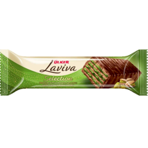Ulker Laviva Selection Pistachio Wafers 45g