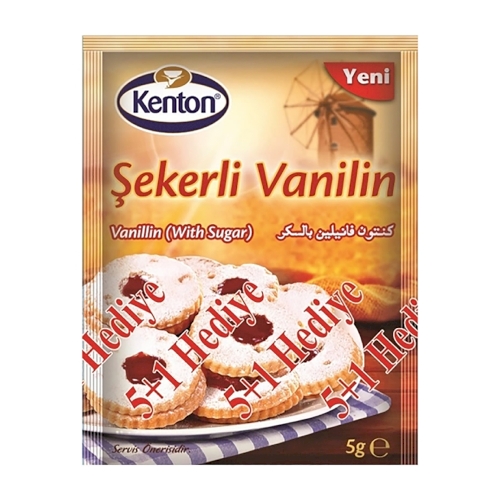 Kenton Vanilin with Sugar 75g ( 5gx15 pcs) 